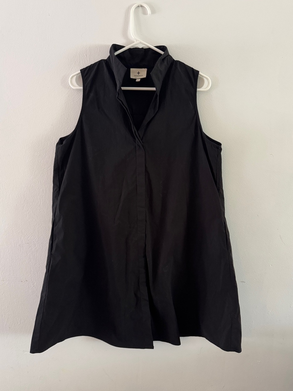 Tuckernuck Black Sleeveless Charlie Dress Sz L